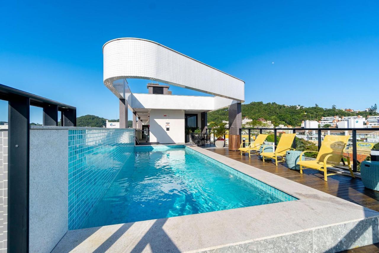 Confortavel Loft Em Condominio Com Piscina Bombinhas Exterior photo